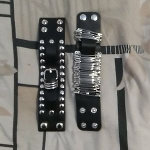 Two hot topic bracelets